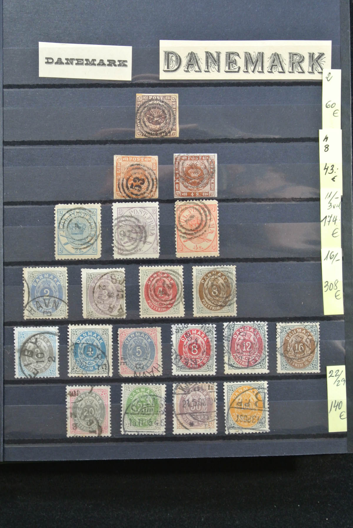 25246 Denemarken 1851-1948.