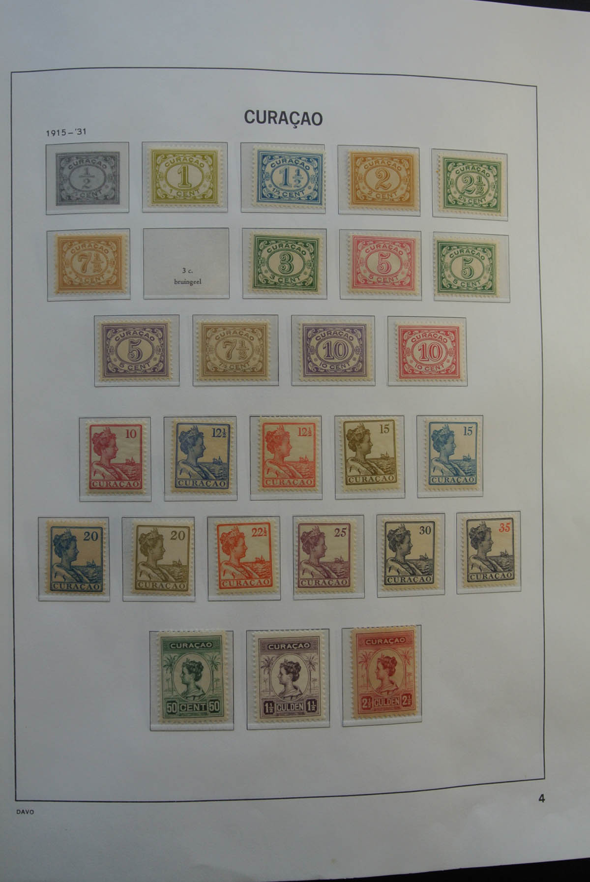 Postzegelverzameling 26048 Curaçao 1895-2003. 26048 Curaçao 1895-2003. - Afbeelding 1