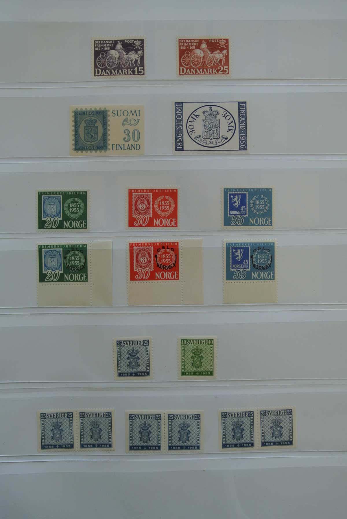 Postzegelverzameling 26747 Postzegel op postzegel. 26747 Postzegel op postzegel. - Afbeelding 1