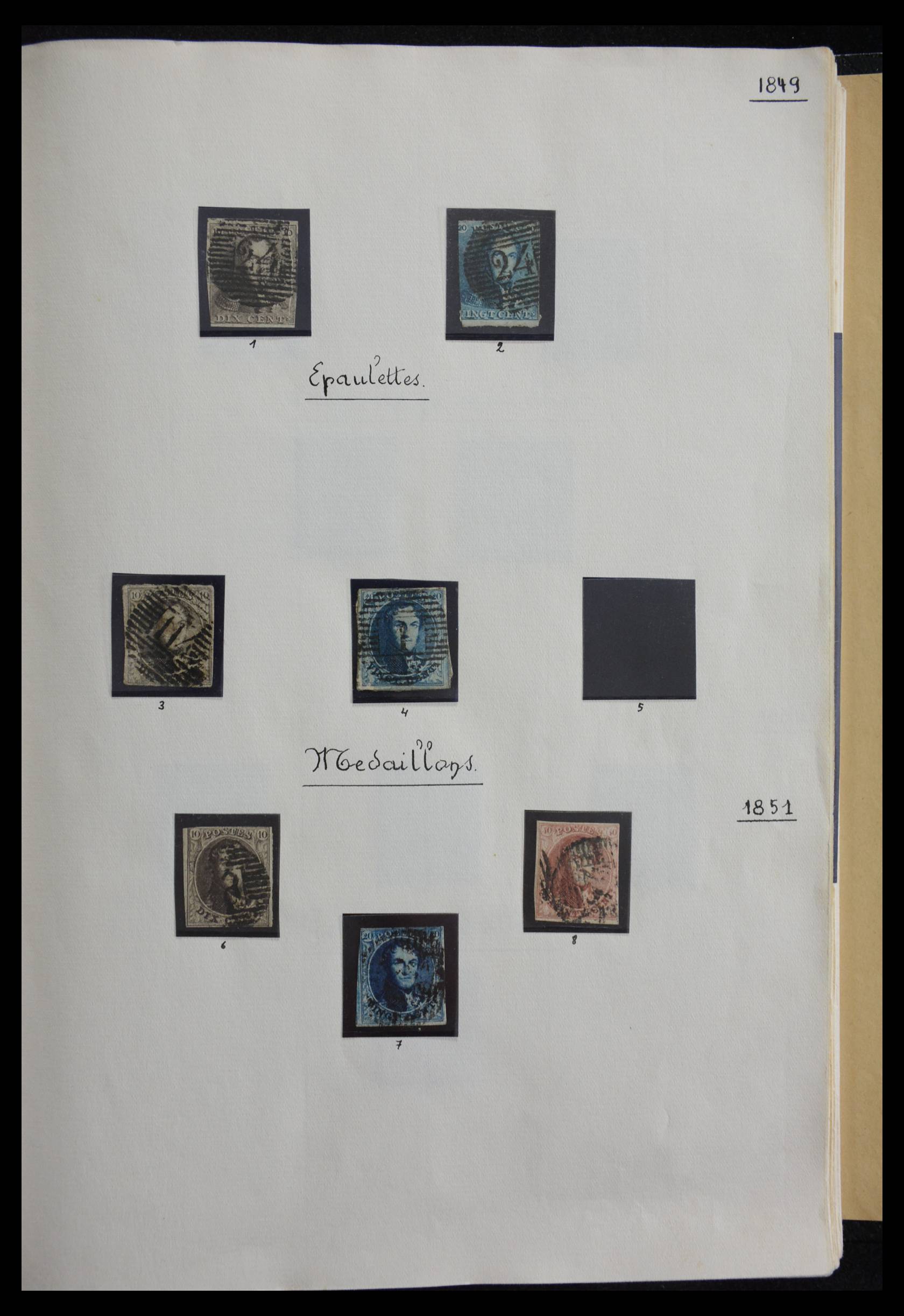 Postzegelverzameling België 1849-2001. 27525 België 1849-2001. - Afbeelding 1