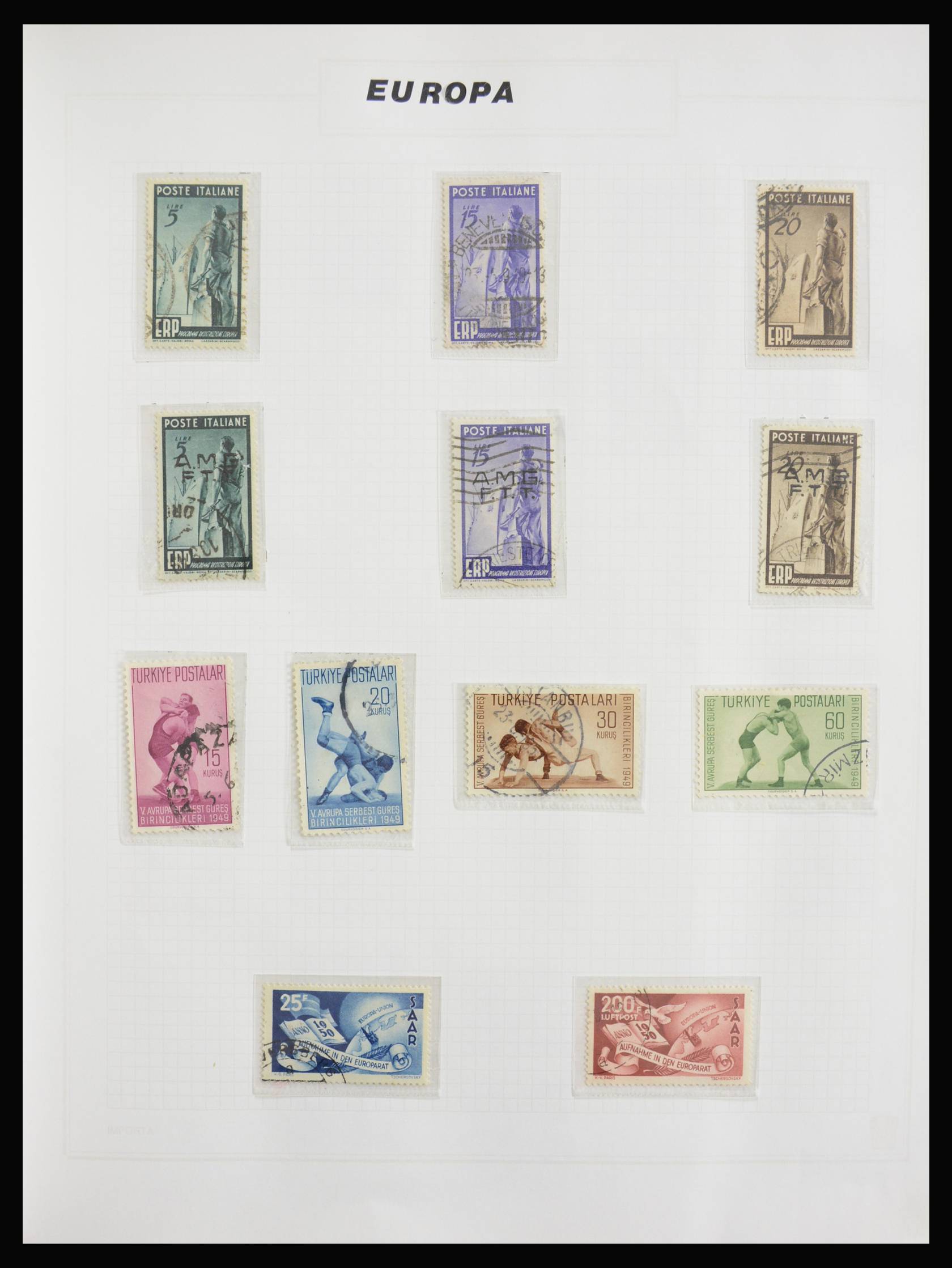 Postzegelverzameling Europa CEPT 1950-2009. 28044 Europa CEPT 1950-2009. - Afbeelding 1