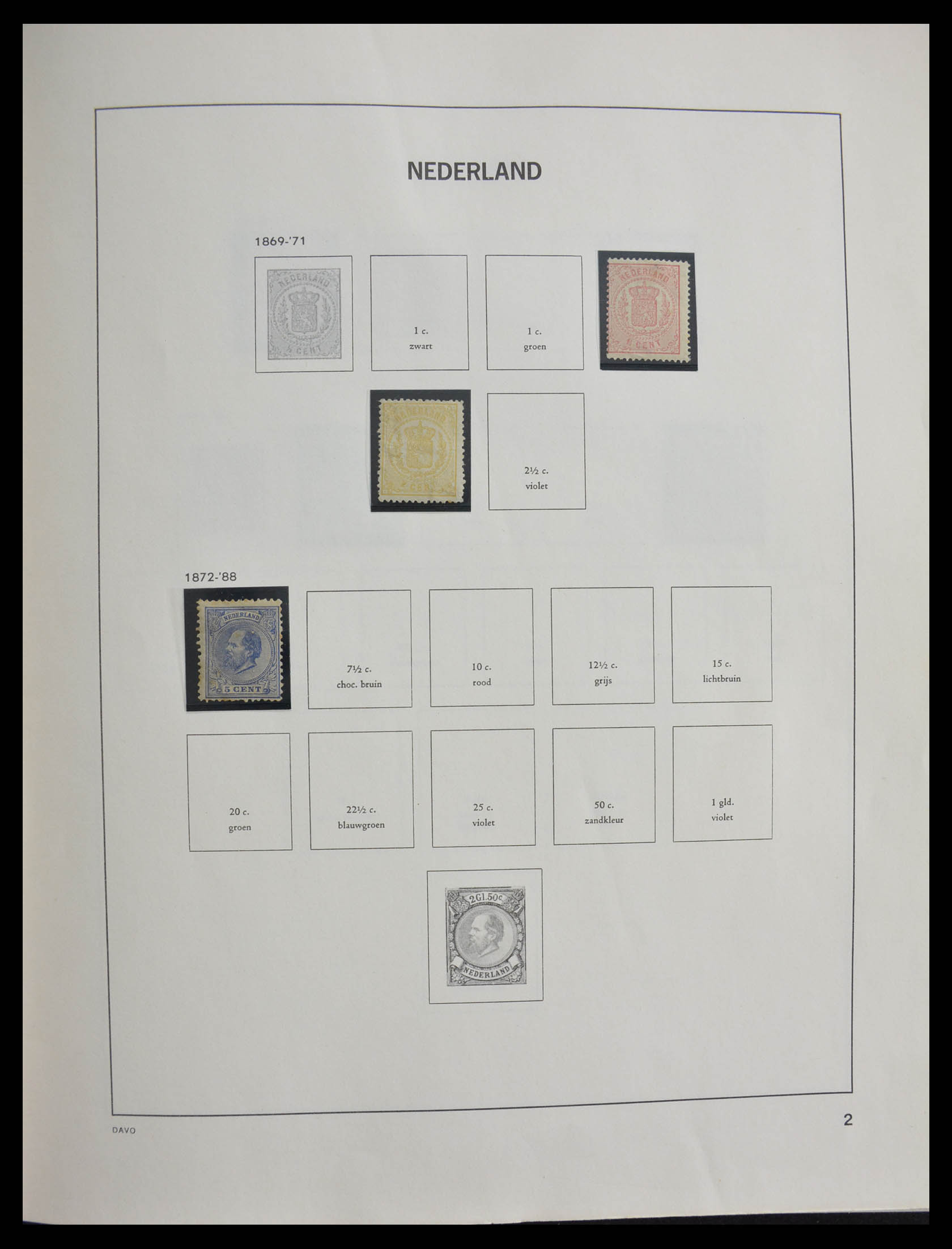 Postzegelverzameling 28179 Nederland ca. 1900-1980. 28179 Nederland ca. 1900-1980. - Afbeelding 1