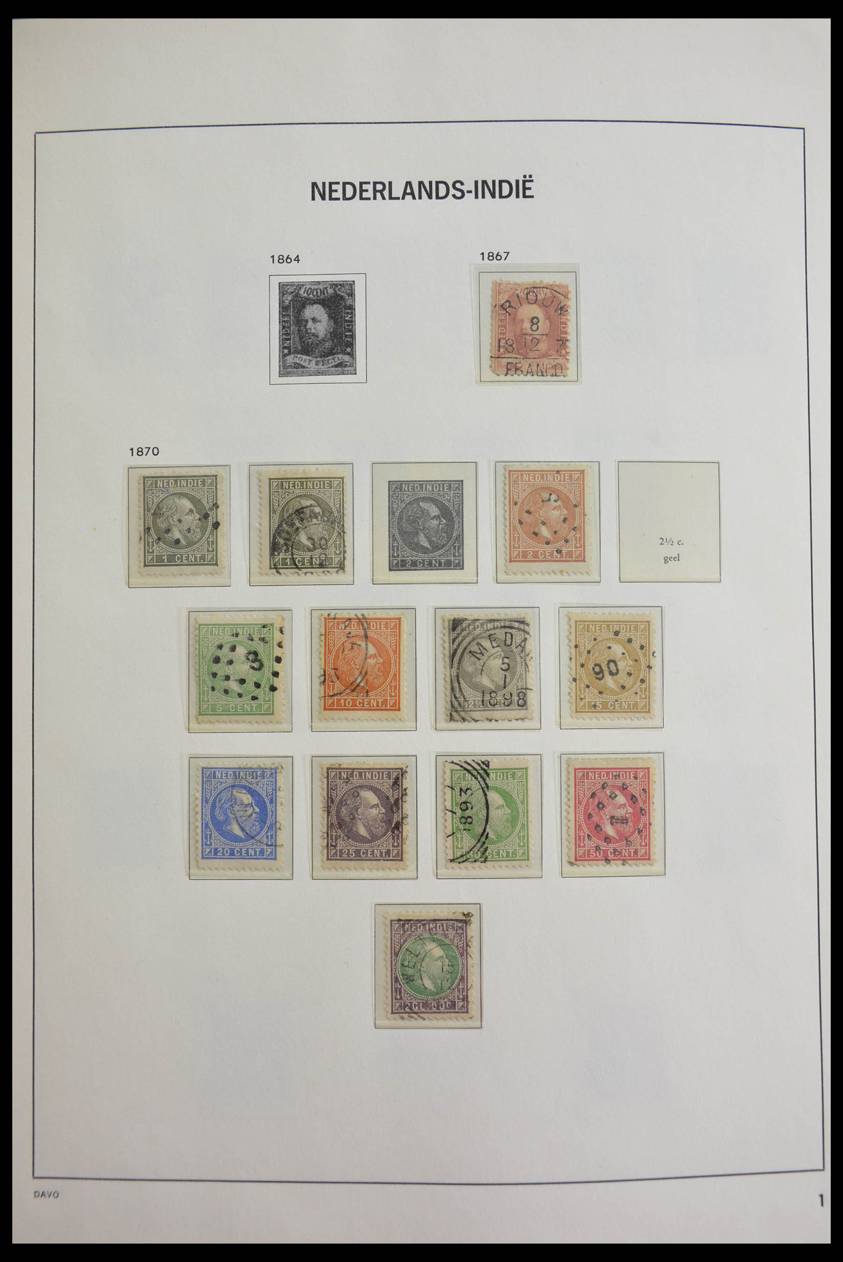 Postzegelverzameling 28282 Overzeese Gebiedsdelen 1867-1981. 28282 Overzeese Gebiedsdelen 1867-1981. - Afbeelding 1