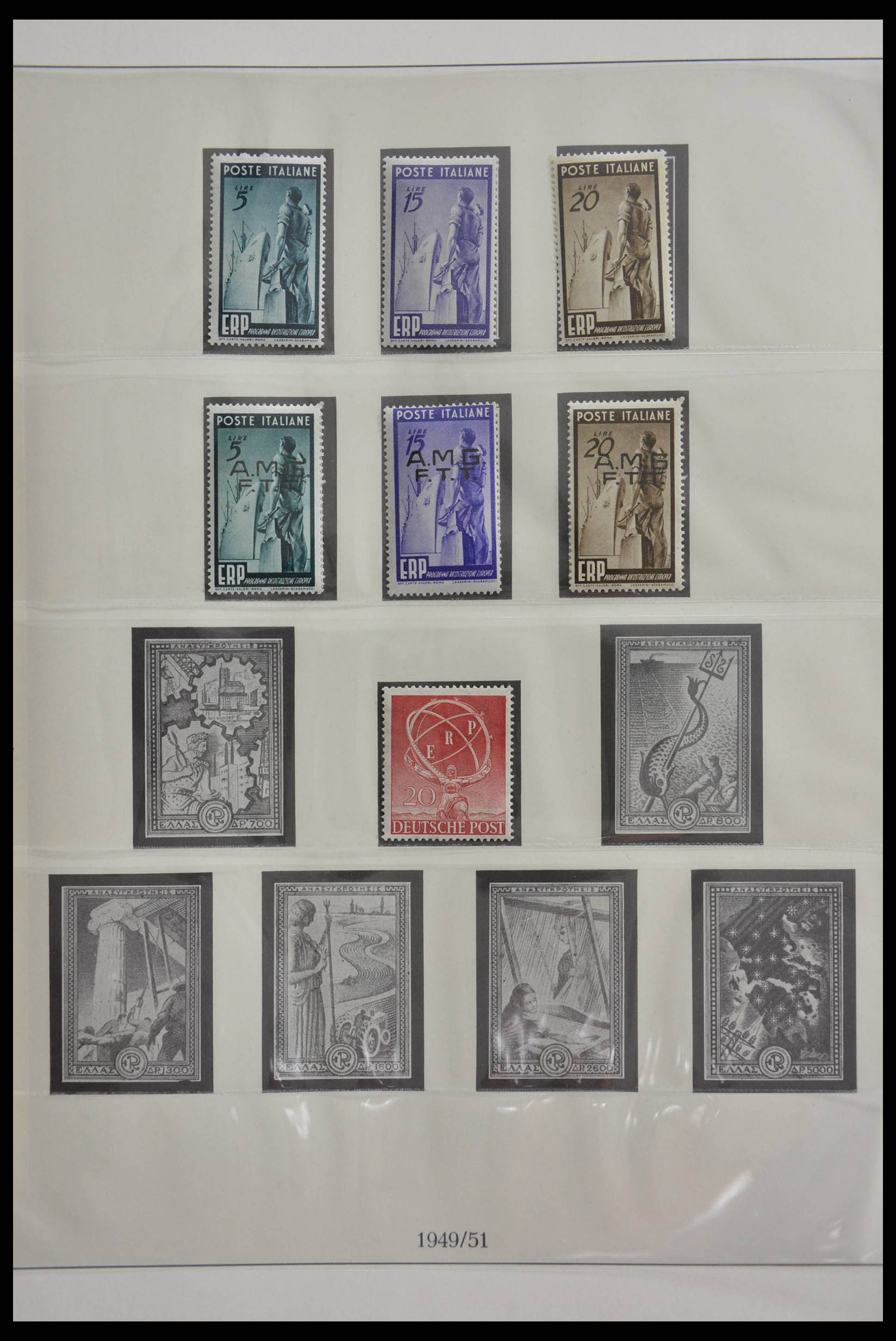 Postzegelverzameling Europa CEPT voor- en meelopers. 28524 Europa CEPT voor- en meelopers. - Afbeelding 1