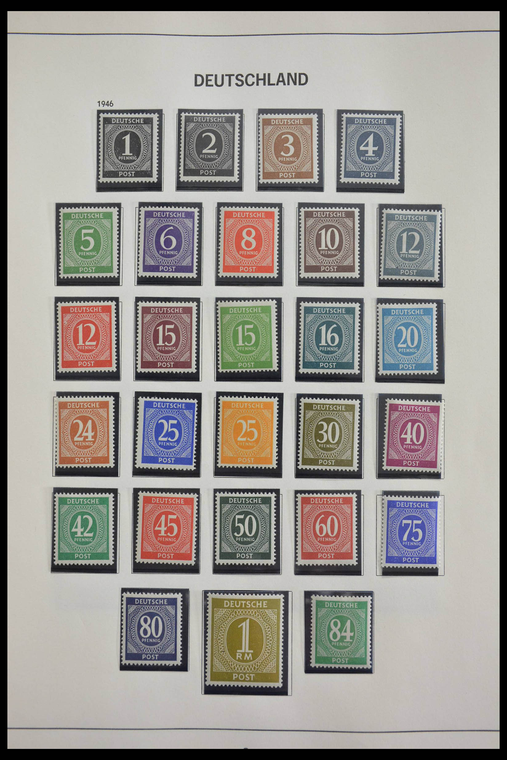 Postzegelverzameling Duitsland 1945-1983. 28555 Duitsland 1945-1983. - Afbeelding 1