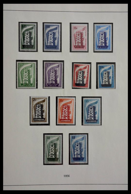 28811 Verenigd Europa 1956-1996. - Afbeelding 1