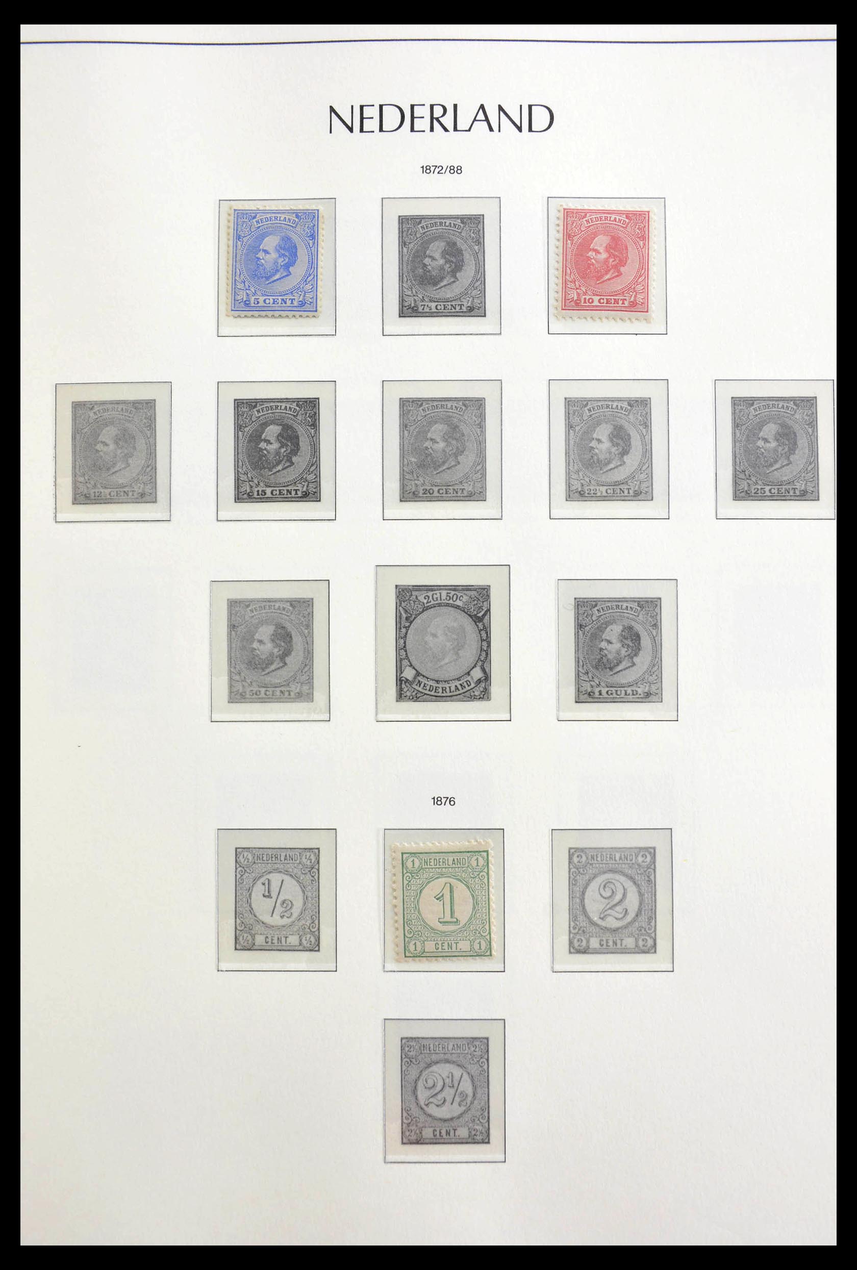 Postzegelverzameling 29039 Nederland 1872-1975. 29039 Nederland 1872-1975. - Afbeelding 1