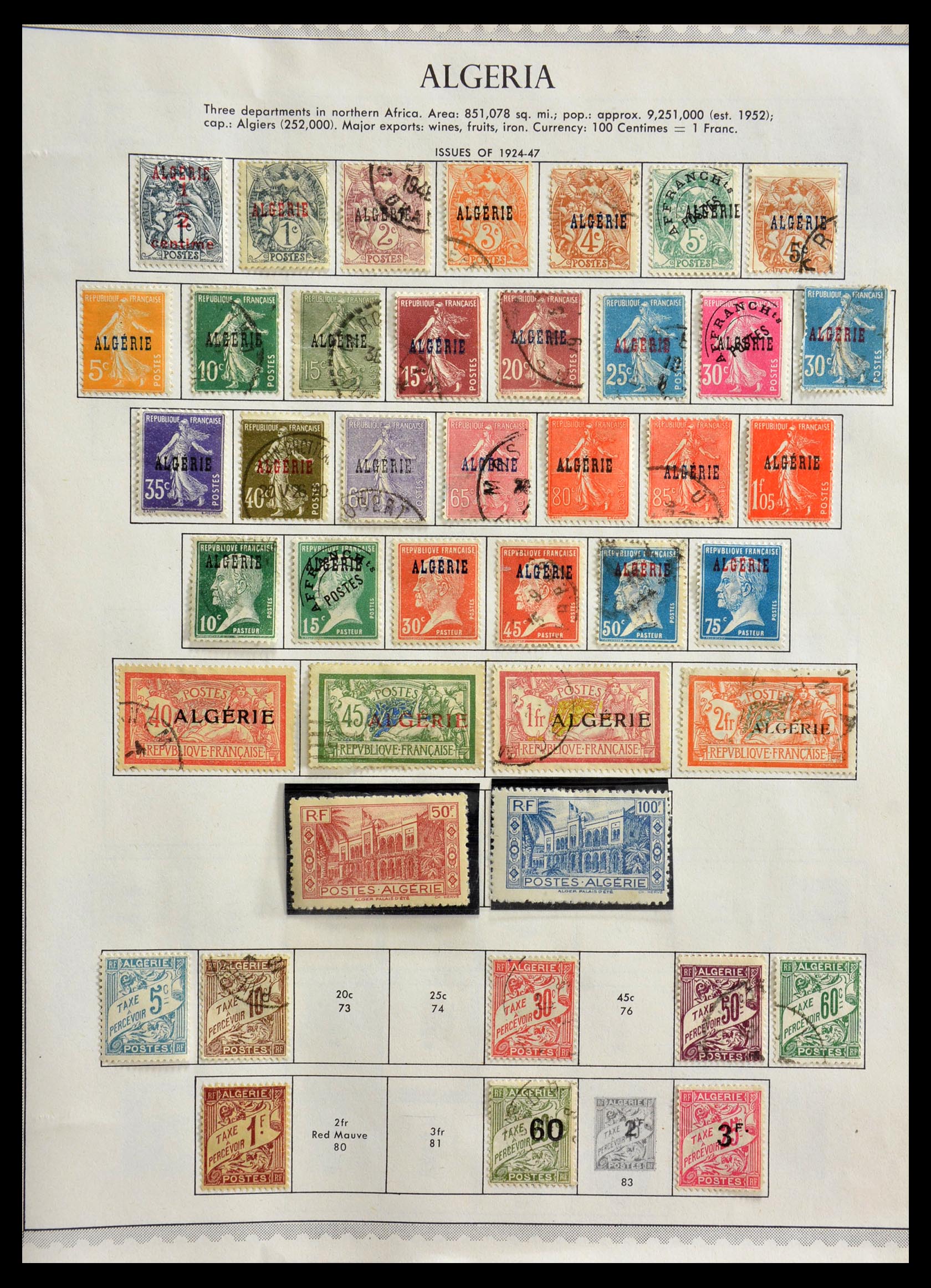 29212 Algerije 1924-1970.