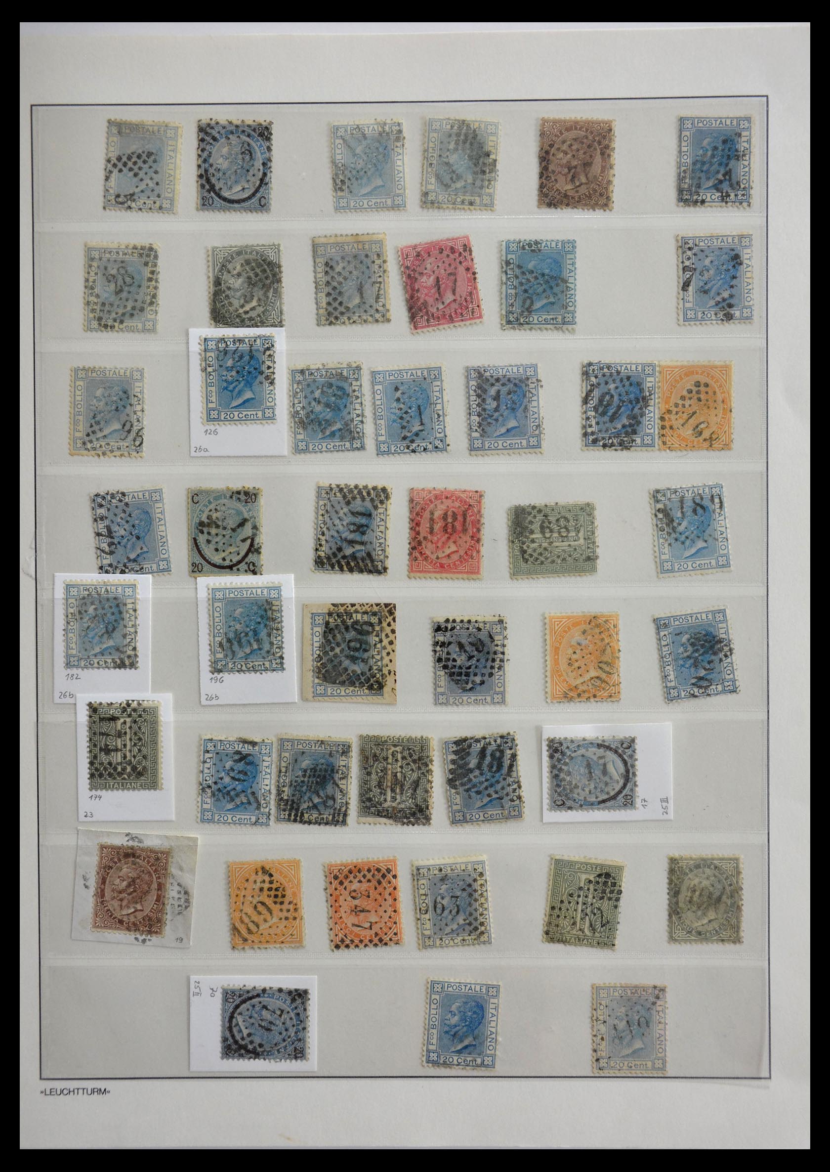 29426 Italië puntstempels.
