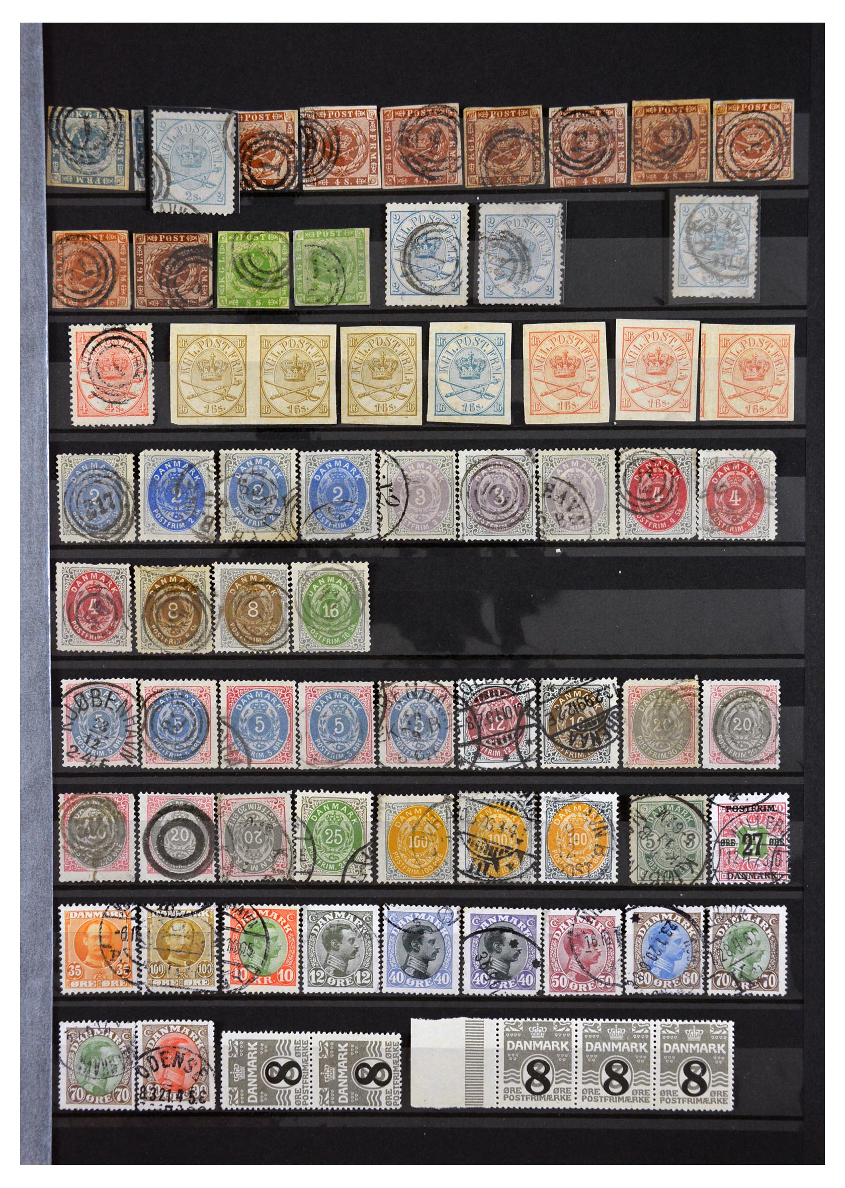 Postzegelverzameling Scandinavie 1855-1993. 29860 Scandinavie 1855-1993. - Afbeelding 1