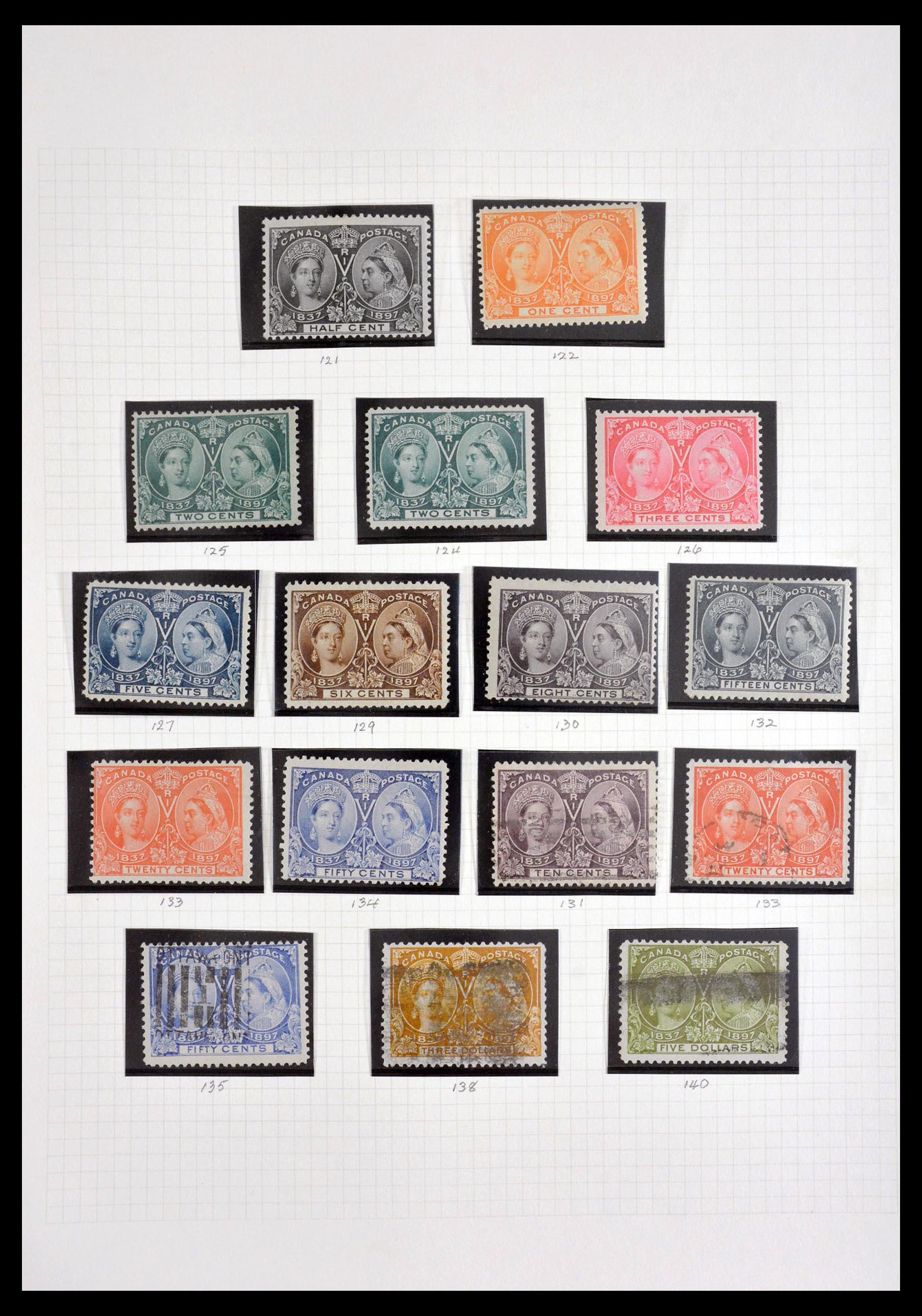 Postzegelverzameling 29966 Canada 1897-1976. 29966 Canada 1897-1976. - Afbeelding 1