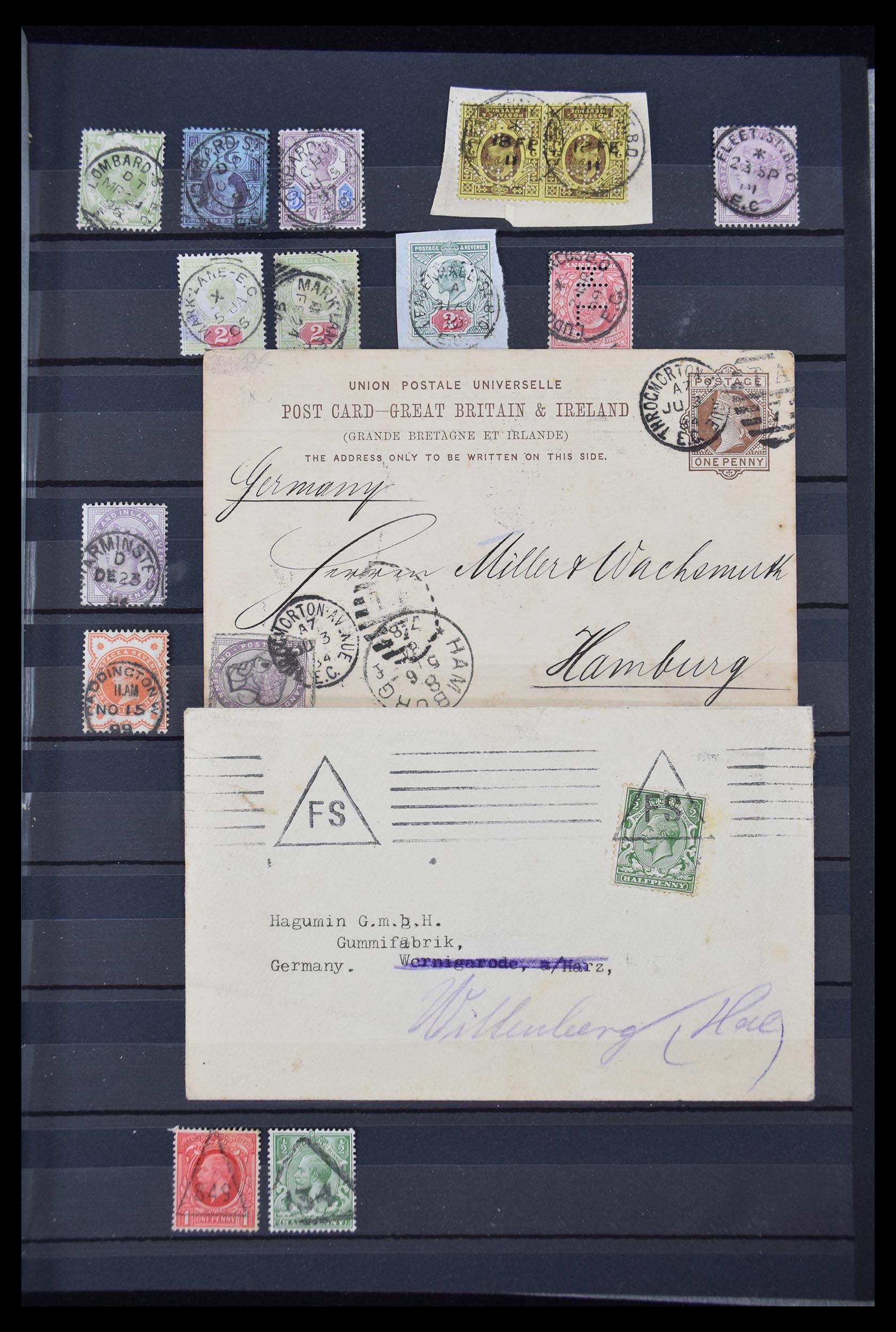 30118 001 30118 Engeland stempels 1840-1920. - Afbeelding 1