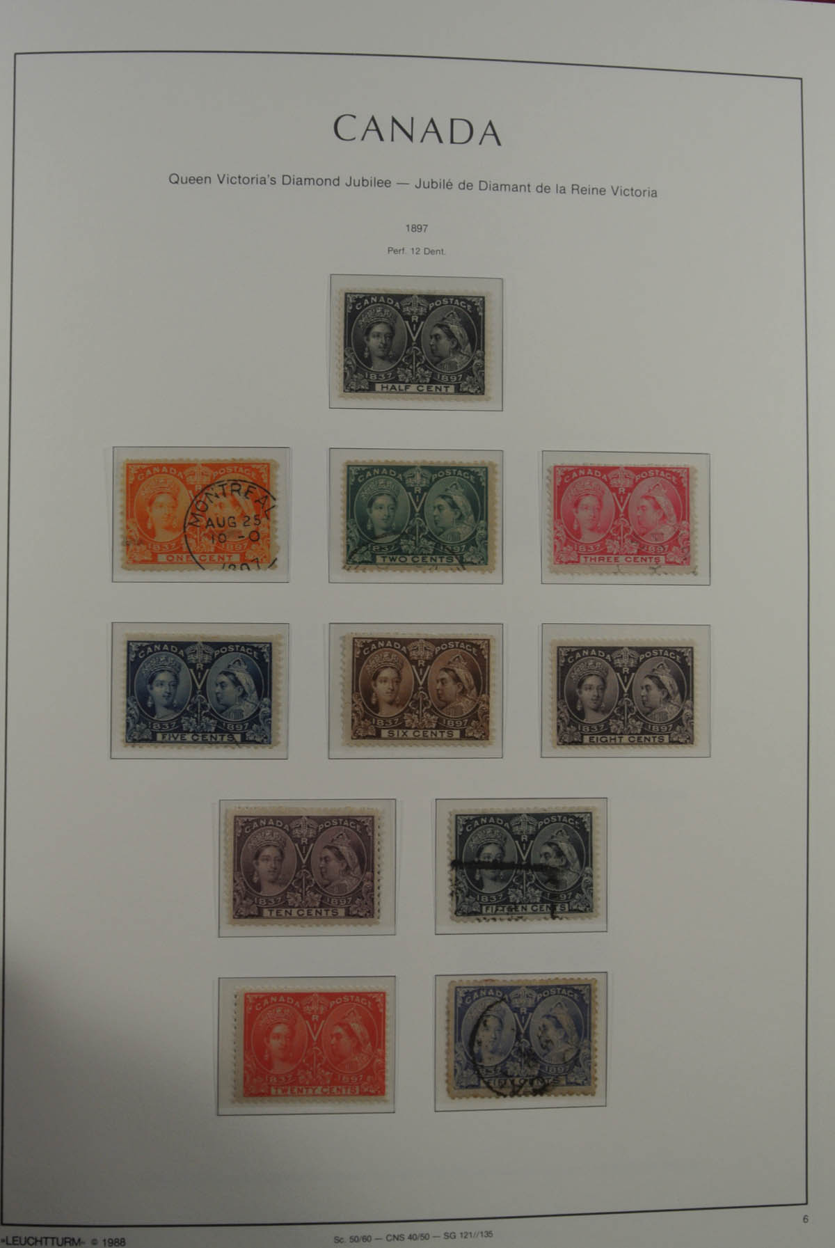 Postzegelverzameling 25099 Canada 1852-1978. 25099 Canada 1852-1978. - Afbeelding 1