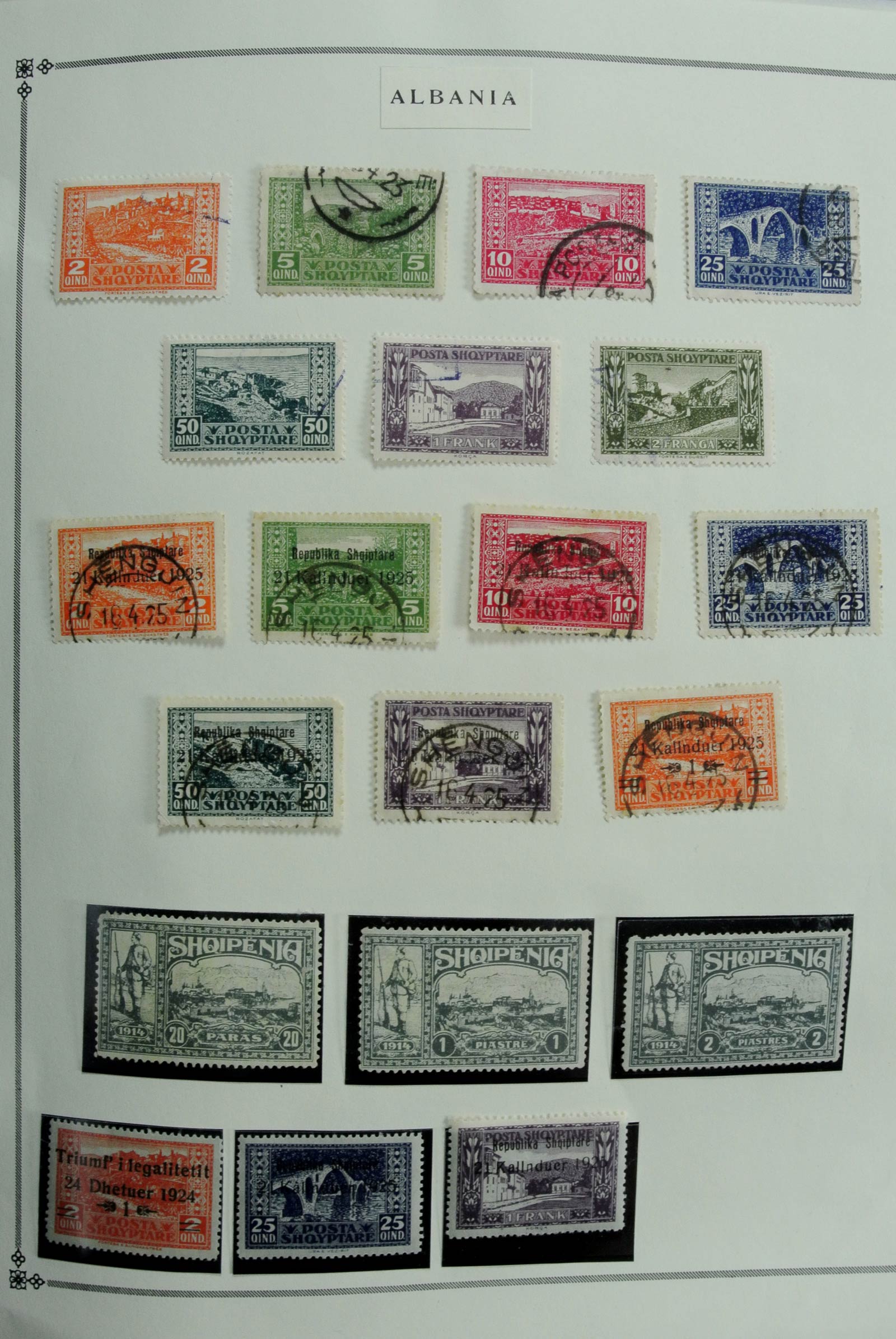 Postzegelverzameling 26969 Albanië 1913-2003. 26969 Albanië 1913-2003. - Afbeelding 1