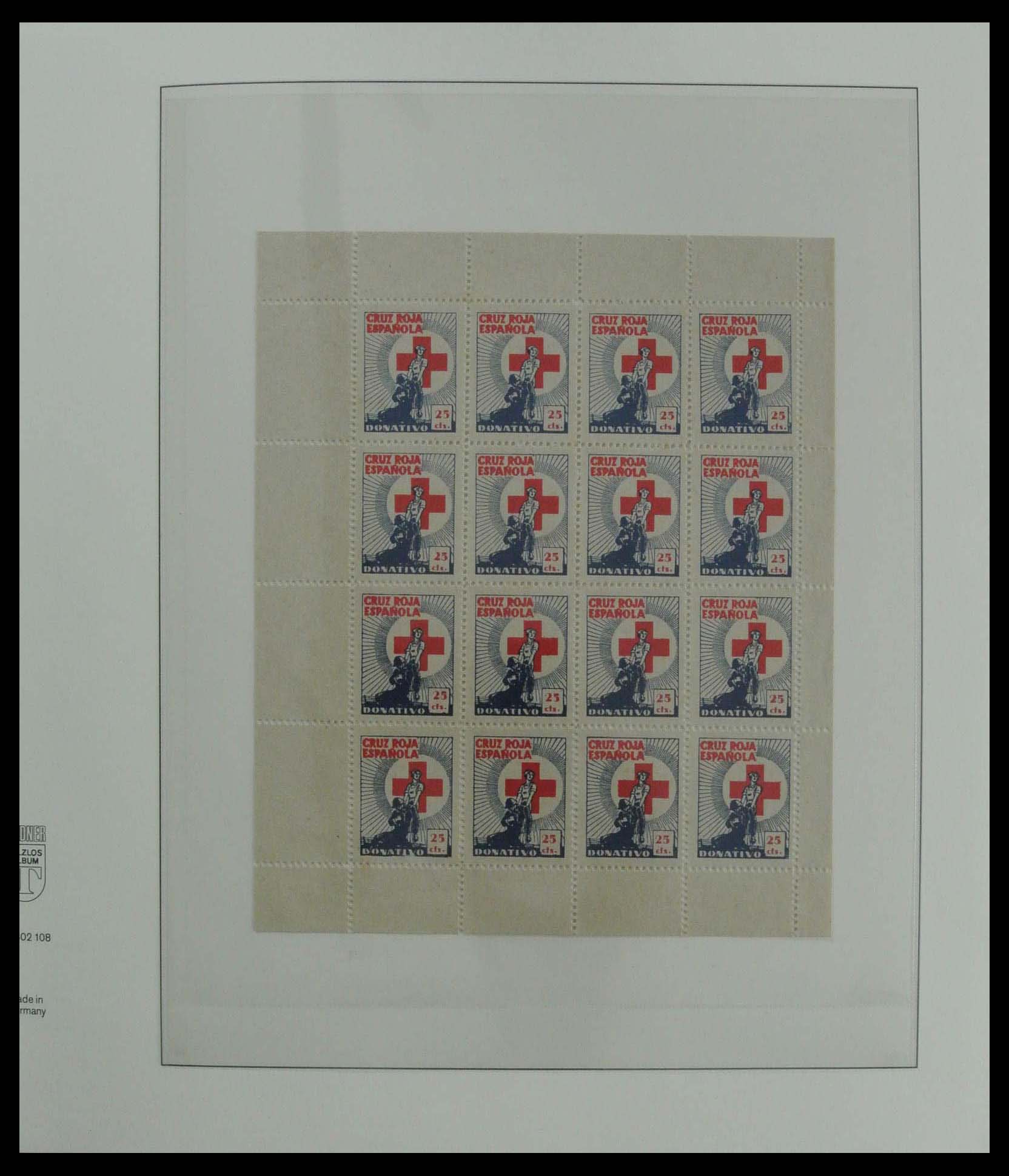 Postzegelverzameling 27180 Rode Kruis. 27180 Rode Kruis. - Afbeelding 1