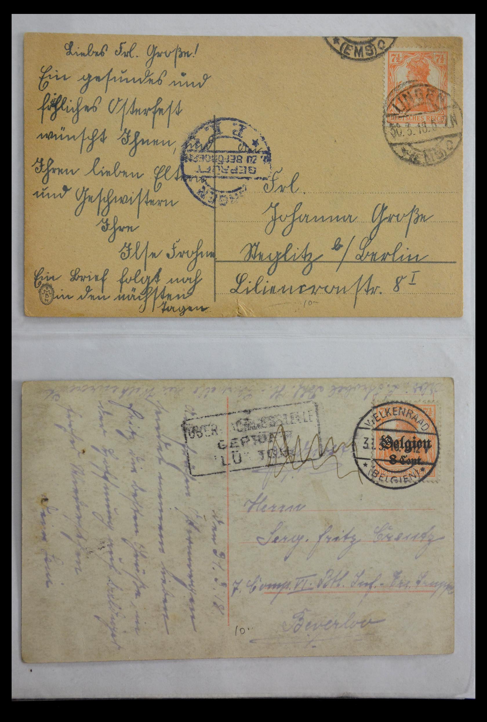 Postzegelverzameling 27732 Duitsland W.O.I/W.O.II. 27732 Duitsland W.O.I/W.O.II. - Afbeelding 1