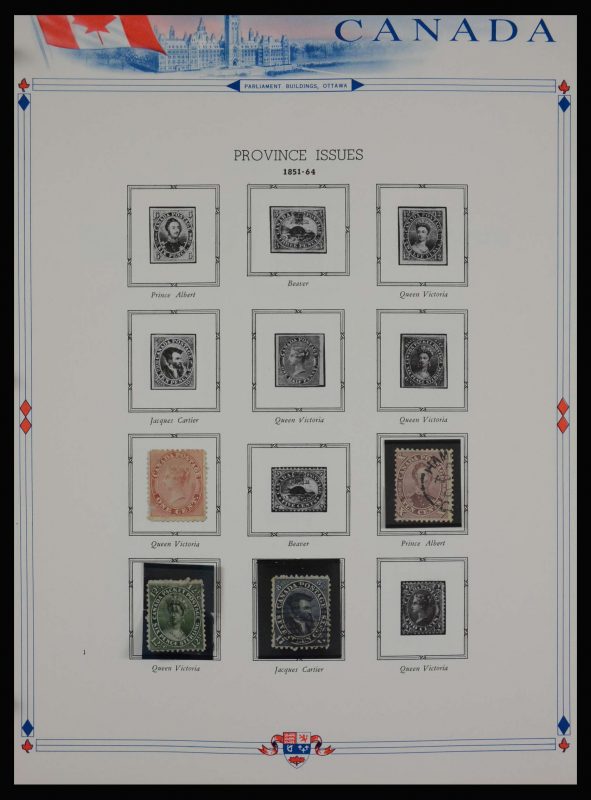 27887 Canada 1851-1972. - Afbeelding 1