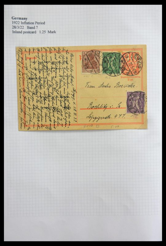 29118 Duitse Rijk inflatie 1921-1923. - Afbeelding 1