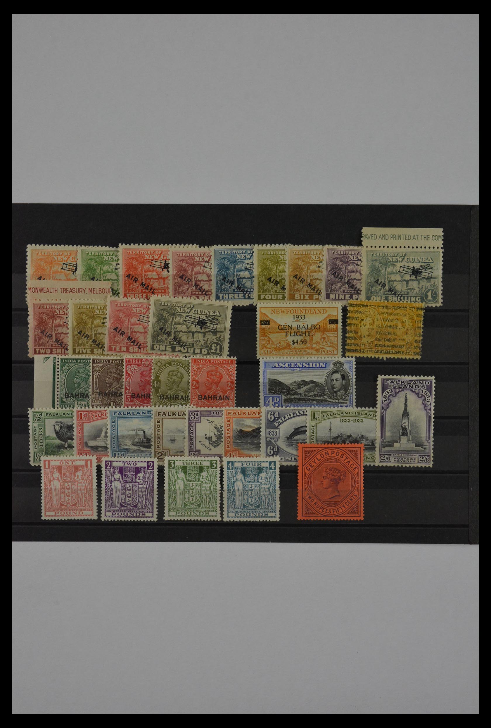 Postzegelverzameling 29849 Engelse kolonien 1860-1933. 29849 Engelse kolonien 1860-1933. - Afbeelding 1