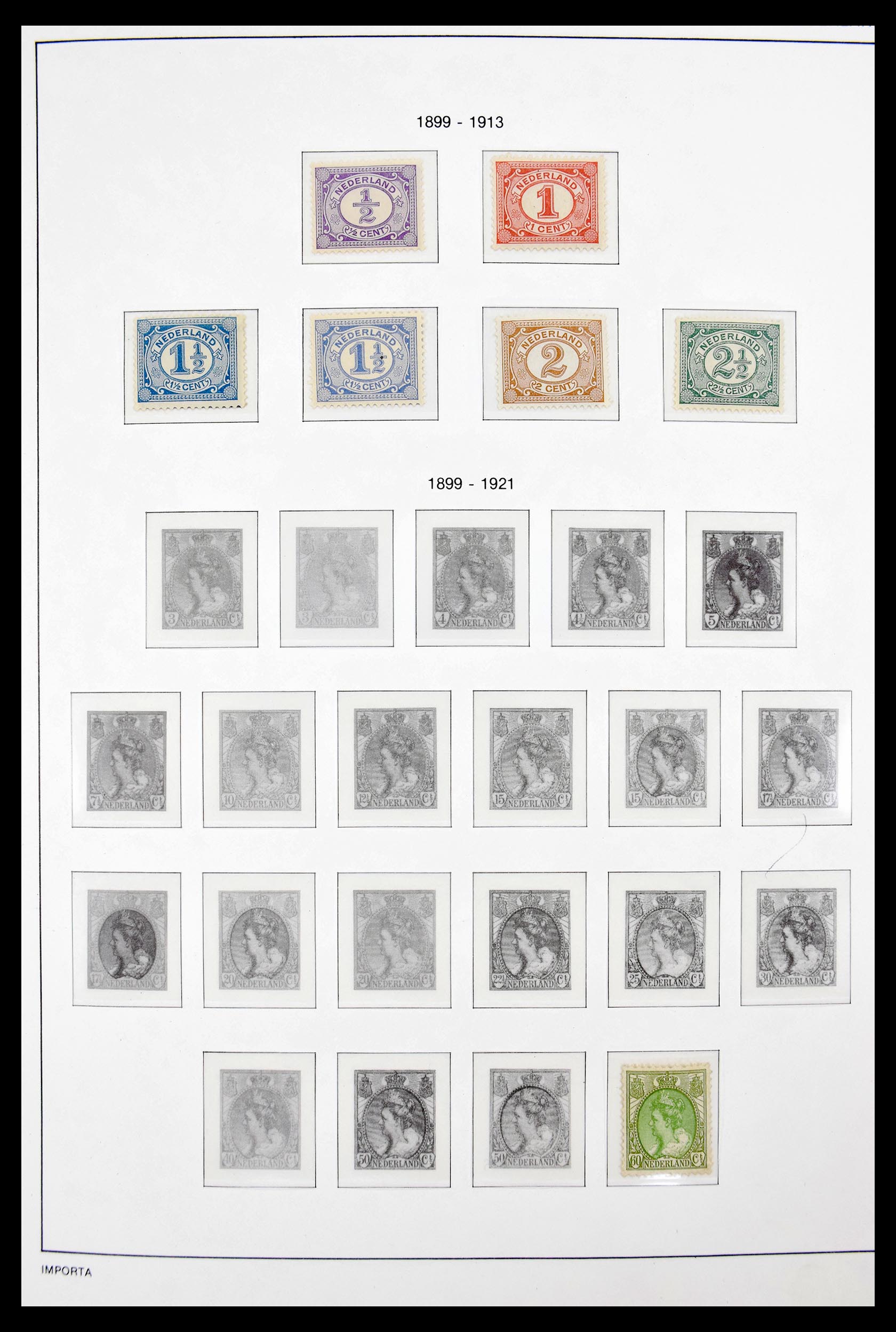 Postzegelverzameling 30271 Nederland 1899-2012. - Afbeelding 1
