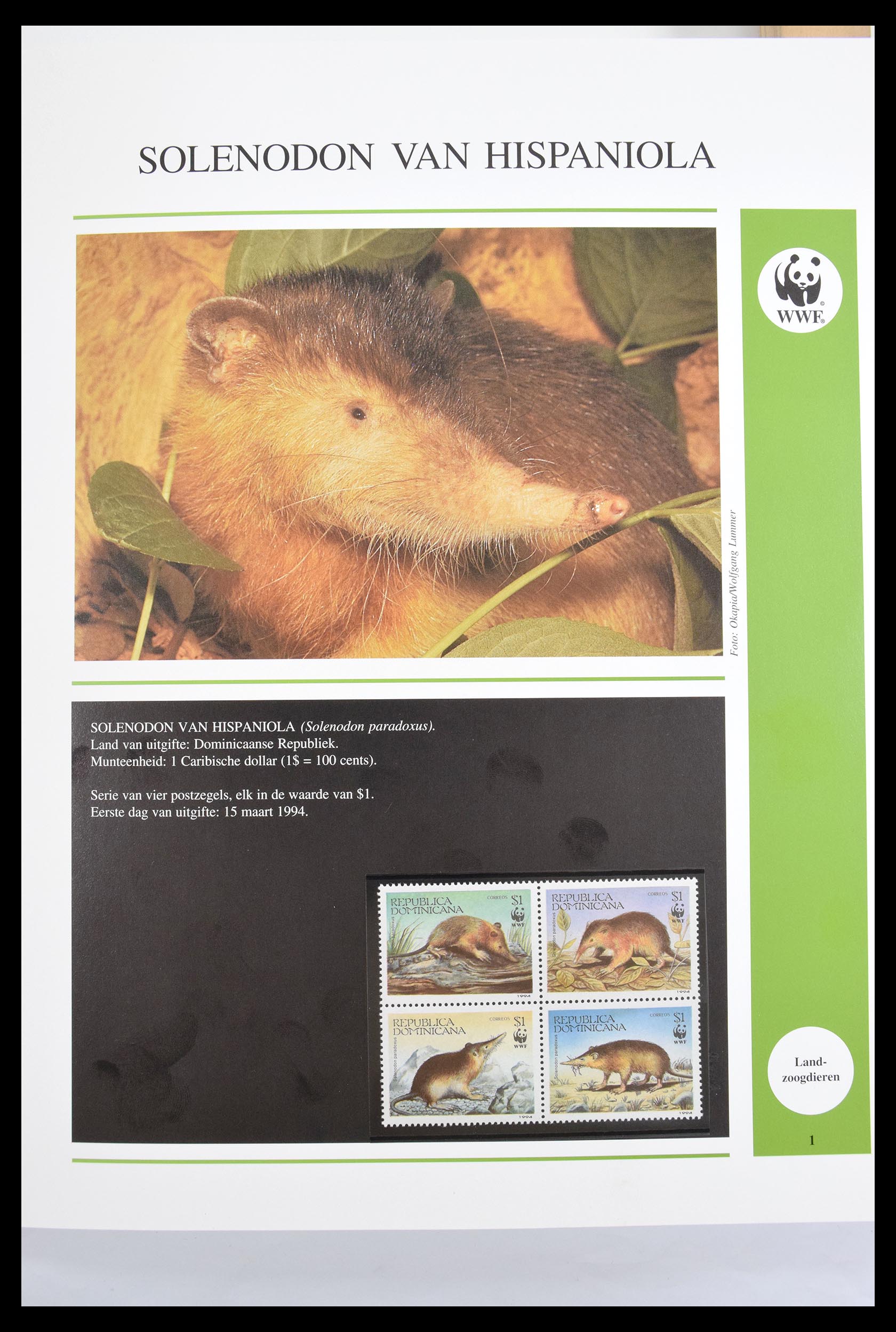 30397 001 30397 Wereld Natuur Fonds jaren 80/90. - Afbeelding 1