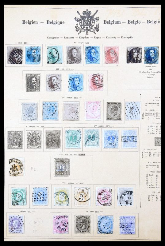 30377 Wereldverzameling 1849-1935. - Afbeelding 1