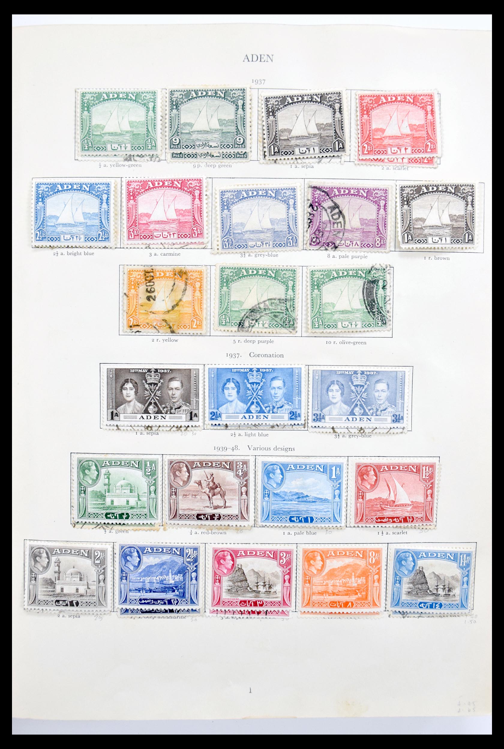 30446 002 30446 Engeland en koloniën 1937-1951. - Afbeelding 1