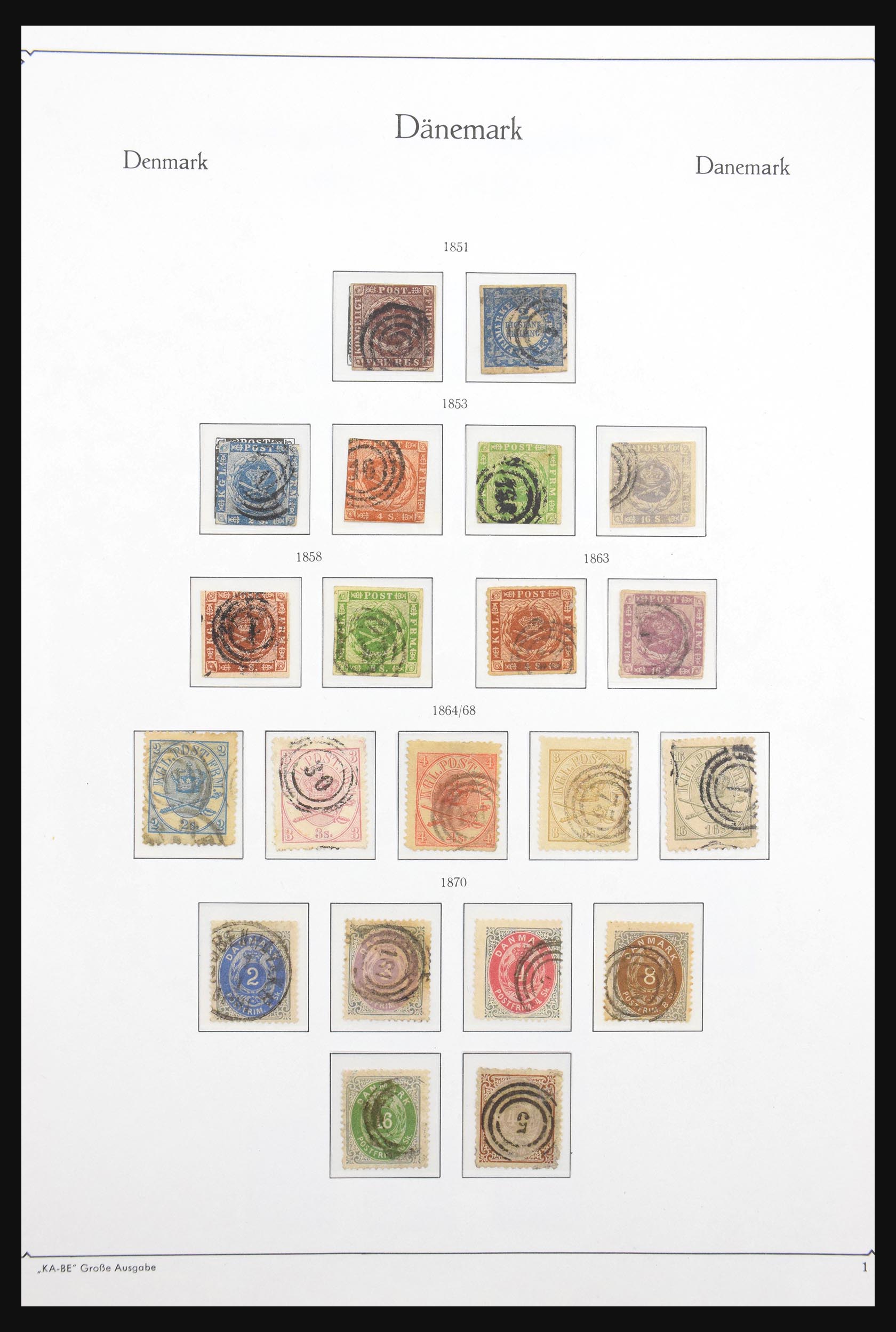 30685 001 30685 Denemarken 1851-2010. - Afbeelding 1