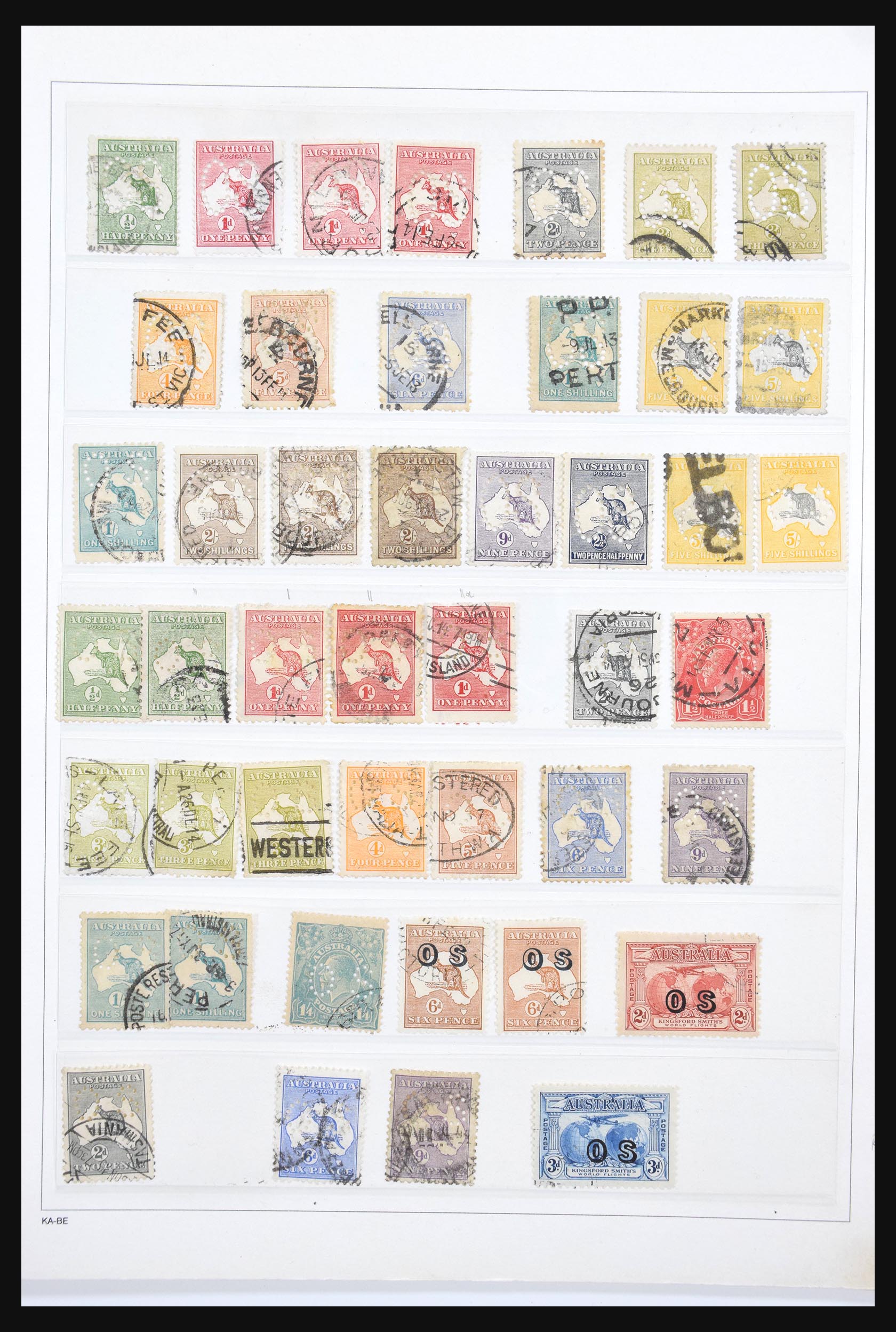 30705 001 30705 Australië dienst 1913-1933. - Afbeelding 1