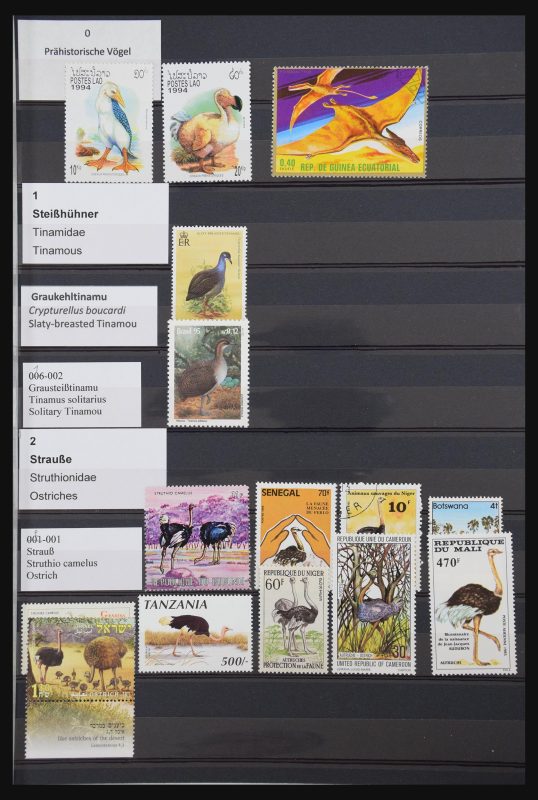 30750 Motief vogels 1940-2005. - Afbeelding 1