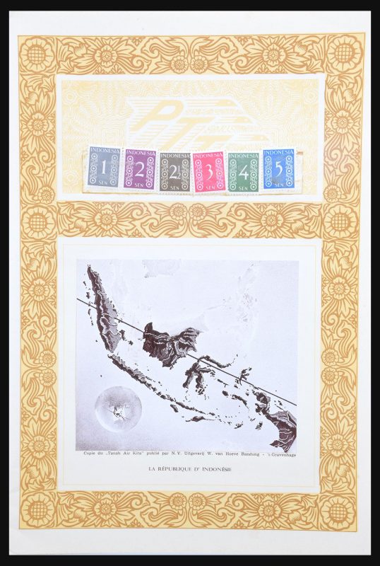 30830 Indonesië 1949-1952. - Afbeelding 1