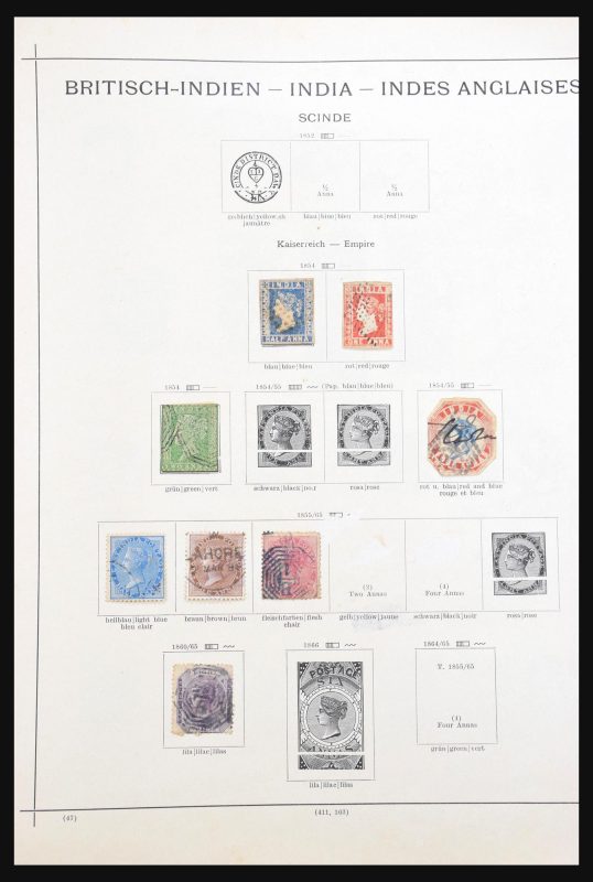30894 Engelse koloniën in Azië ca. 1854-1940. - Afbeelding 1