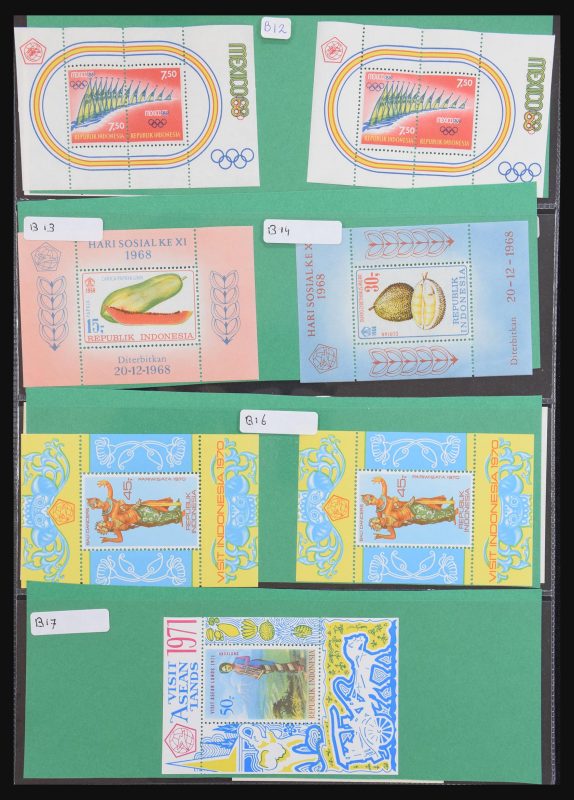 30936 Indonesië blokken 1968-2001. - Afbeelding 1