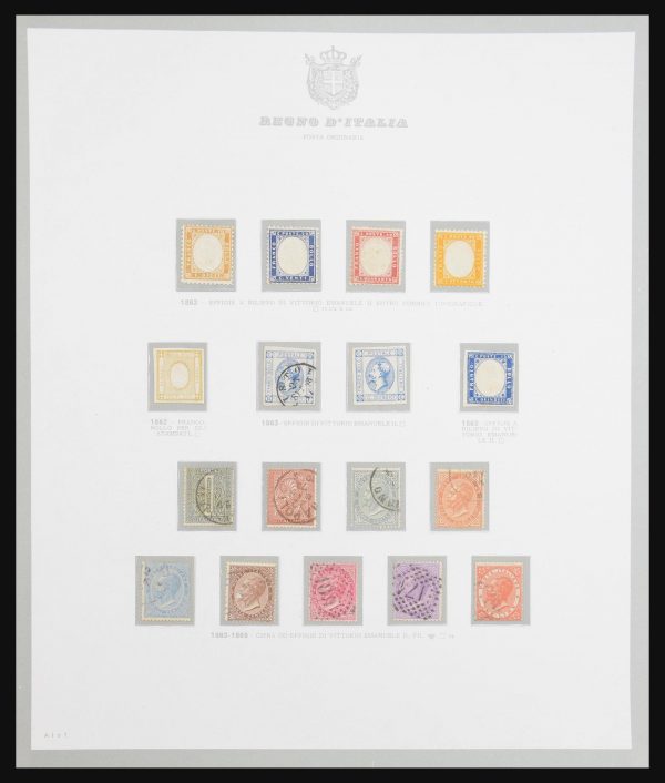 30946 Italië 1862-1975. - Afbeelding 1