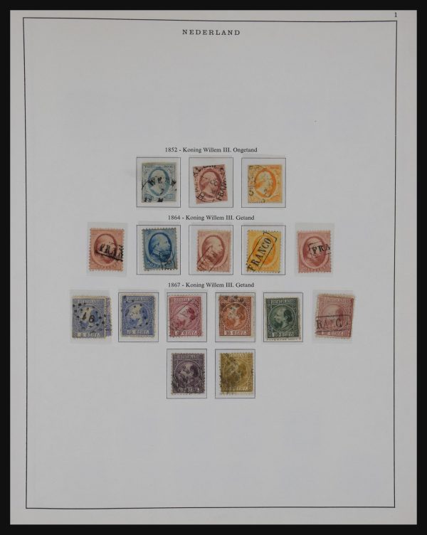 30948 Nederland 1852-1973. - Afbeelding 1