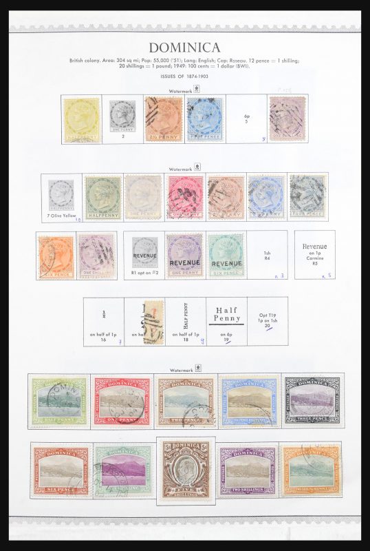 30974 Dominica 1874-1985. - Afbeelding 1