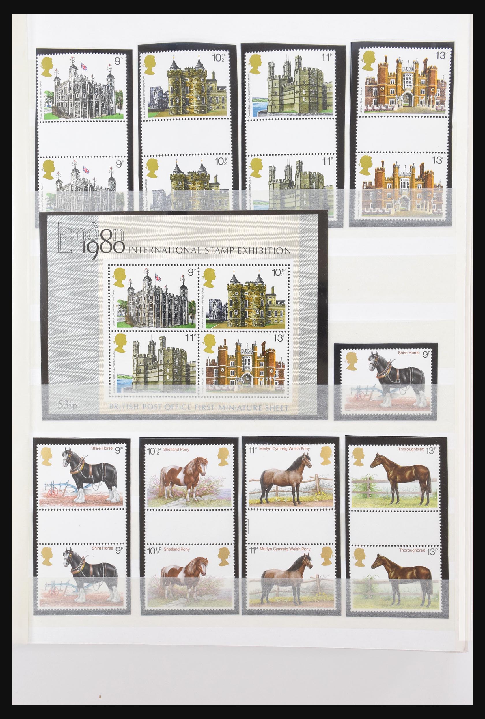 Postzegelverzameling Engeland brugparen 1980-1999. 31079 Engeland brugparen 1980-1999. - Afbeelding 1
