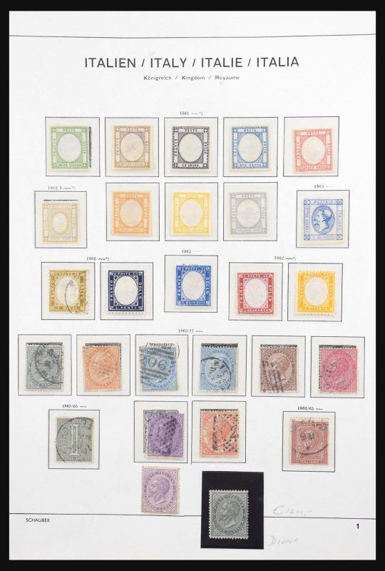 31112 Italië 1861-1984. - Afbeelding 1