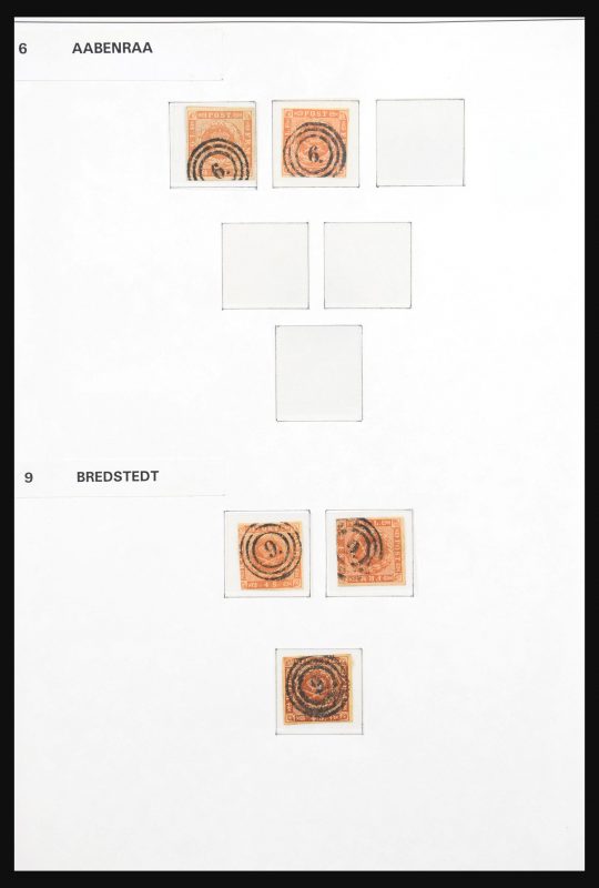 31139 Denemarken stempels 1854-1863. - Afbeelding 1