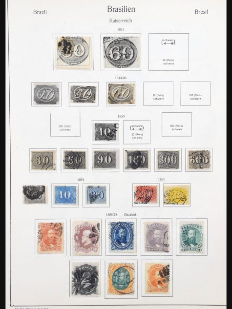 31307 Brazilië 1843-1965.