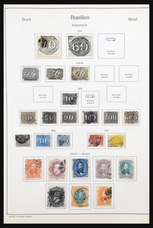 31307 Brazilië 1843-1965. - Afbeelding 1