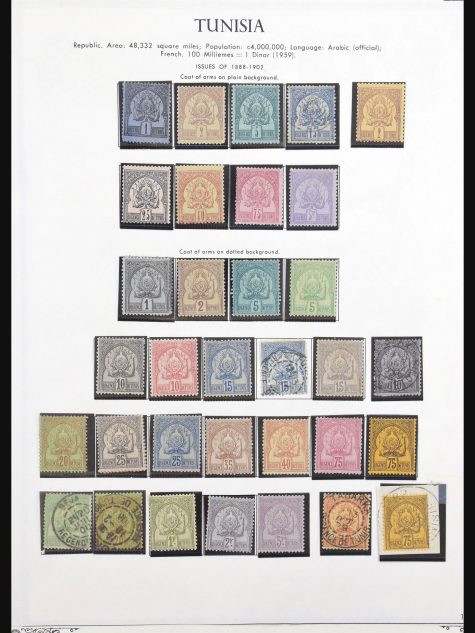 31308 Tunesië 1888-1967.