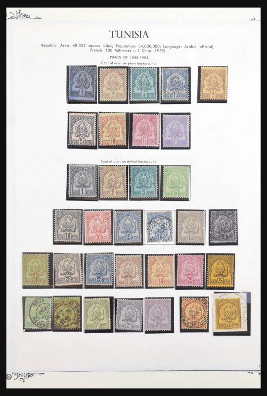 31308 Tunesië 1888-1967. - Afbeelding 1