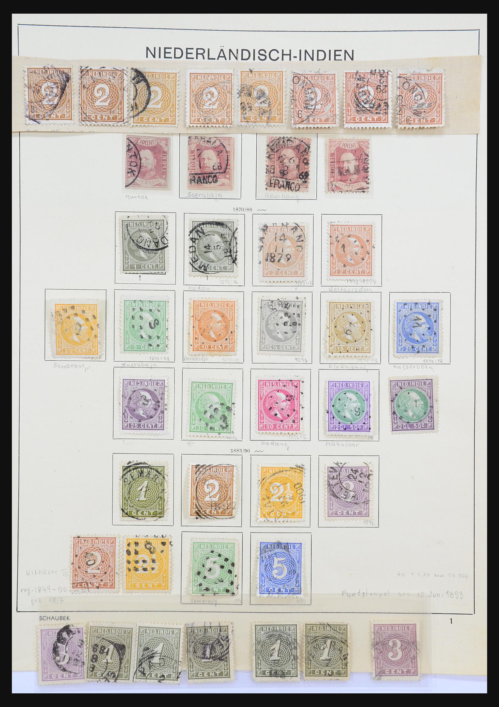 Postzegelverzameling Overzeese Gebiedsdelen 1864-1975. 31312 Overzeese Gebiedsdelen 1864-1975. - Afbeelding 1
