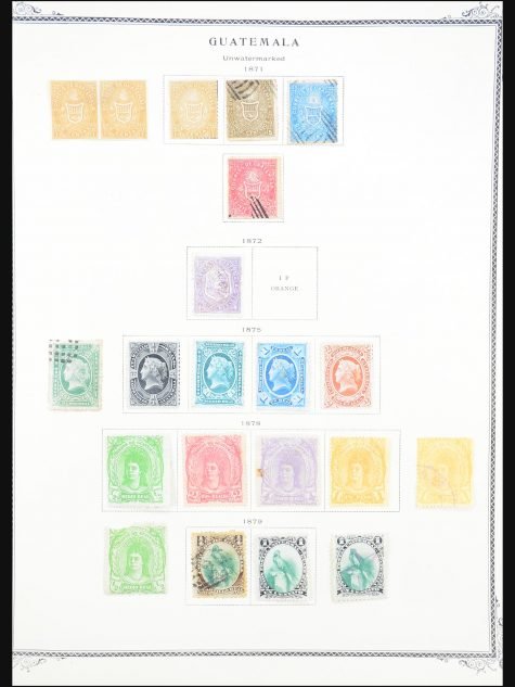 31278 Centraal Amerika 1863-1978.