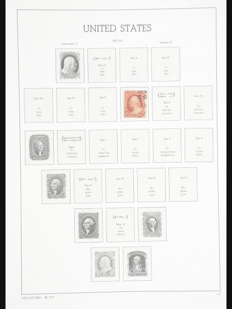 31325 USA 1857-1950.