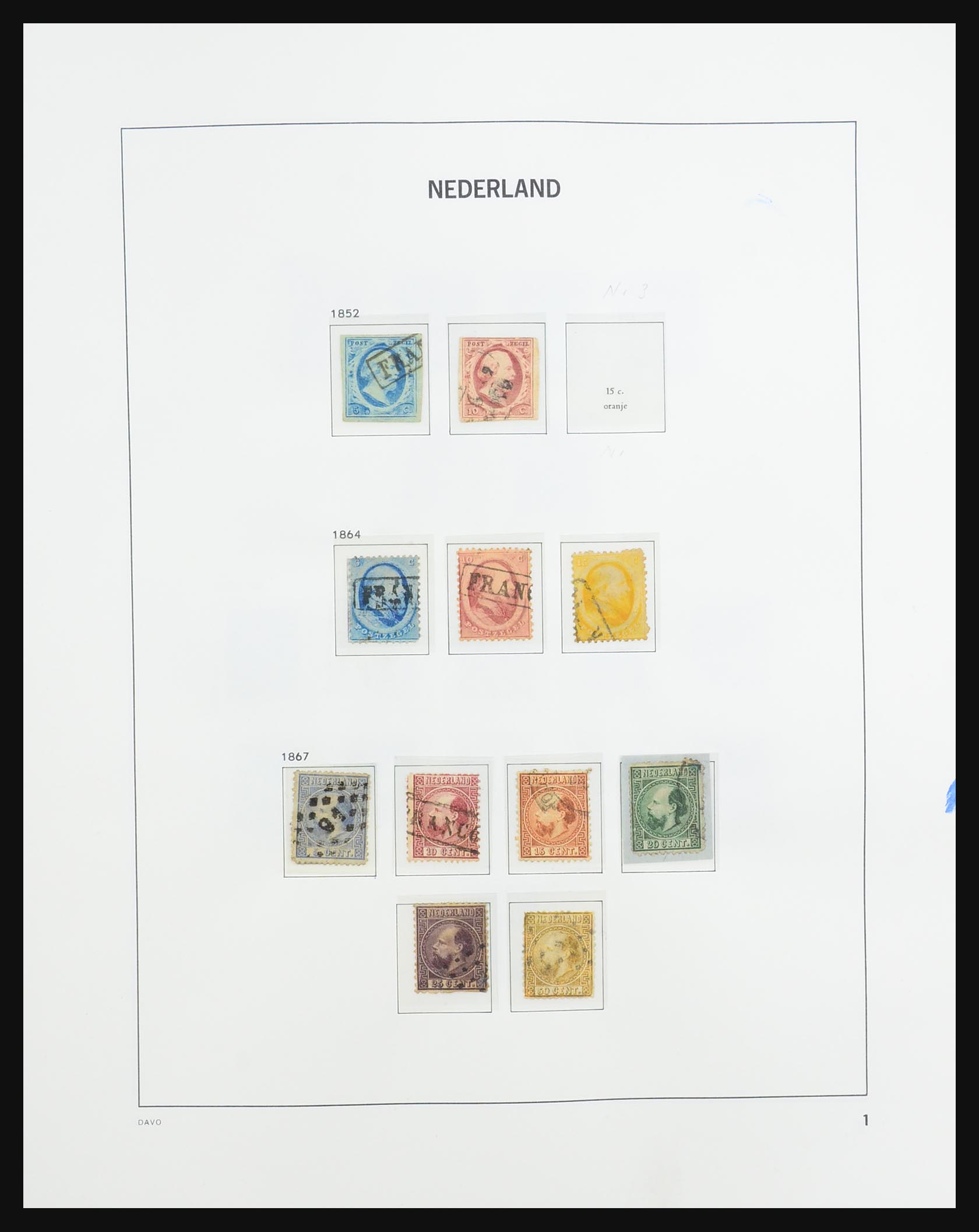 31351 001 31351 Nederland 1852-1982. - Afbeelding 1