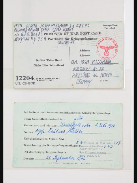 31357 Wereld POW brieven 1942-1948.