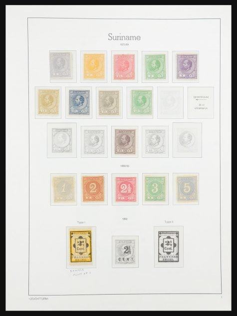 31366 Suriname 1873-1975.