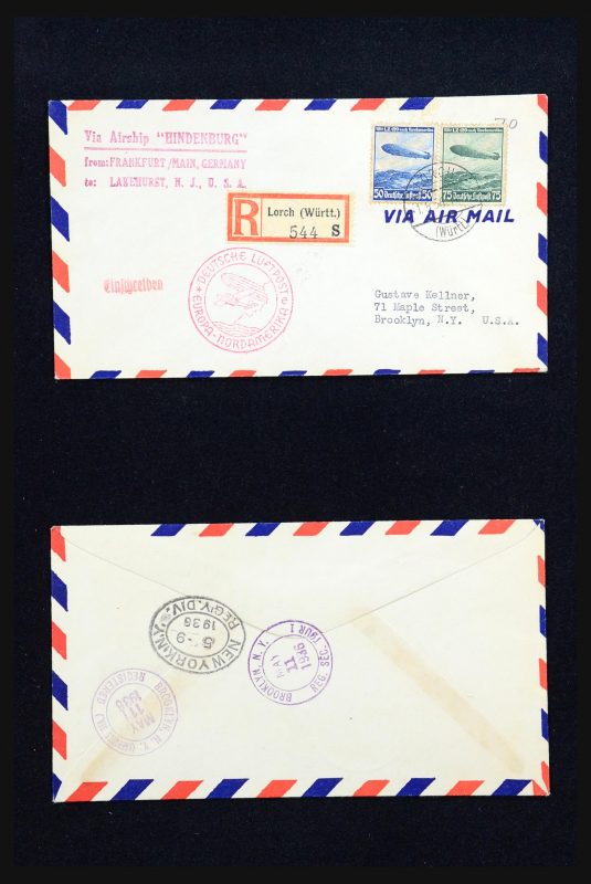 31411 Motief Zeppelin 1936. - Afbeelding 1